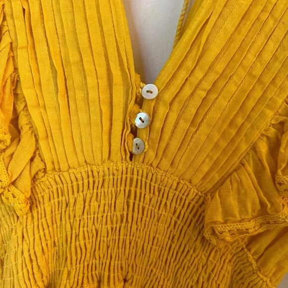 Jen's Pirate Booty Yellow Mini Dress - Picture 3 of 6